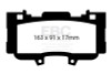 EBC Redstuff Brake Pad Sets