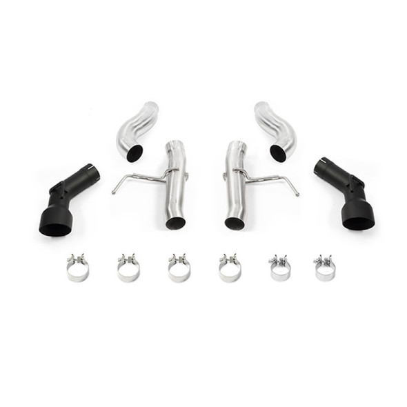 Mishimoto 2016+ Chevrolet Camaro 2.0T Dual-Tip Race Axle-Back Exhaust w/ Black Tips - MISHIMOTOMMEXH-CAM4-16ADTRBK
