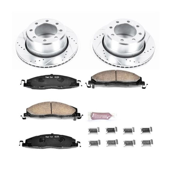 Power Stop 11-12 Ram 3500 Rear Z23 Evolution Brake Kit - POWERSTOPK5487