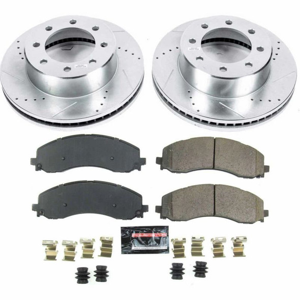 Power Stop 20-22 Ram 3500 Front Z23 Evolution Brake Kit - POWERSTOPK8478