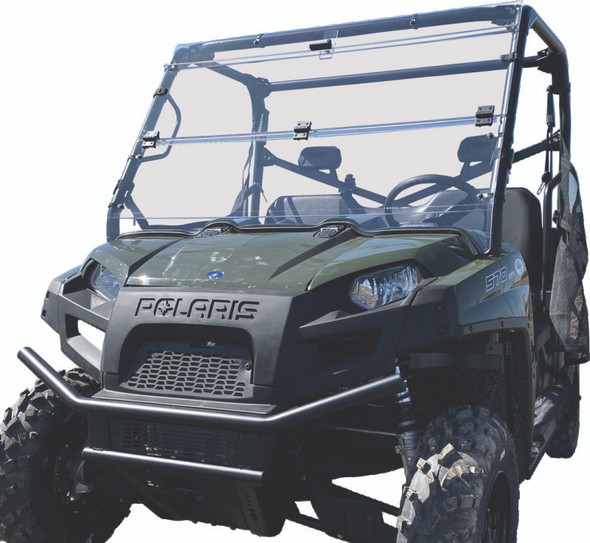 QuadBoss 2013 Polaris Ranger Crew 800 Windbreak Folding Windshield - QUADBOSS375785