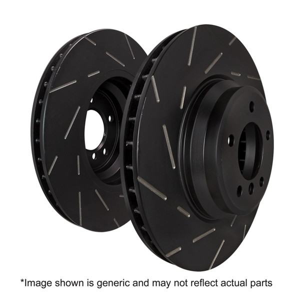 EBC 87-88 Porsche 944 2.5T USR Slotted Front Rotors - EBCUSR1066