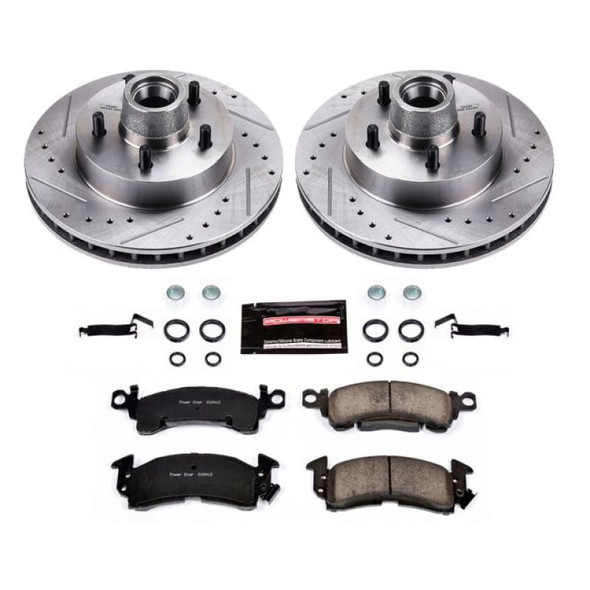 Power Stop 71-73 Buick Centurion Front Z23 Evolution Sport Brake Kit - POWERSTOPK4539