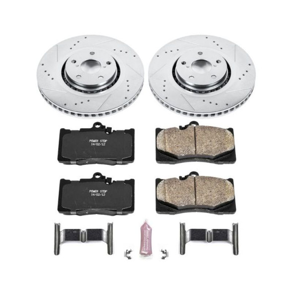 Power Stop 07-11 Lexus GS350 Front Z23 Evolution Sport Brake Kit - POWERSTOPK4633