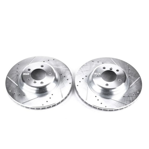 Power Stop 09-11 BMW 335d Front Evolution Drilled & Slotted Rotors - Pair - POWERSTOPEBR850XPR