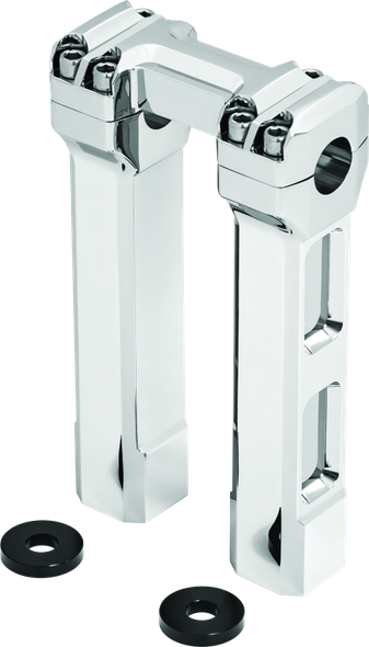 Kuryakyn 8inch Billet Handlebar Risers Chrome - KURYAKYN6134