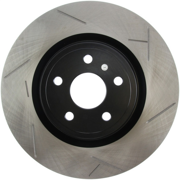 StopTech 12-18 Jeep Grand Cherokee SRT8 (380mm Front Disc) Front Left Slotted Sport Brake Rotor - STOPTECH126.58010SL