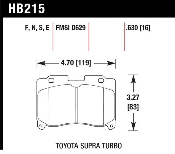 HAWK HT-10 Brake Pad Sets