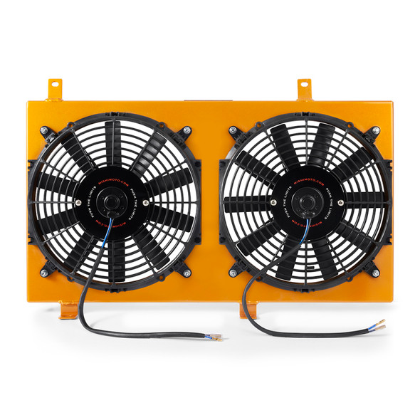 Mishimoto 04-08 Mazda RX8 Aluminum Fan Shroud Gold - MISHIMOTOMMFS-RX8-04GD
