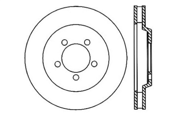 ST Drilled Sport Brake Rotors