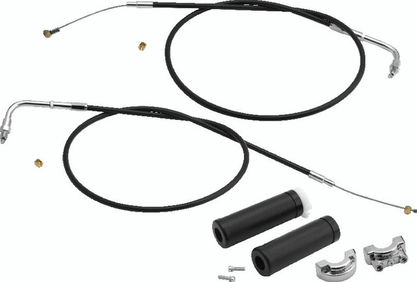 S&S Cycle 1in Handlebars 2-Cable Throttle Assembly Cable - 42in - S&SCYCLE19-0482