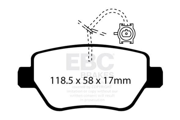 EBC Redstuff Brake Pad Sets