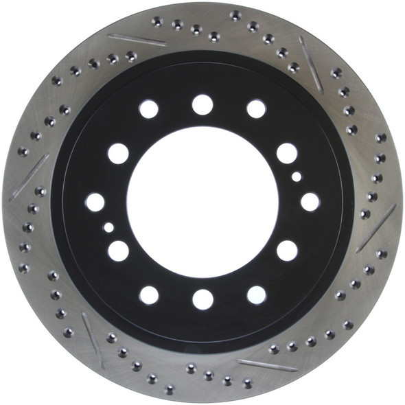 StopTech Slotted & Drilled Sport Brake Rotor - STOPTECH127.44175L