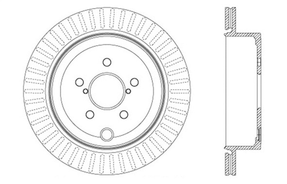 ST Drilled Sport Brake Rotors
