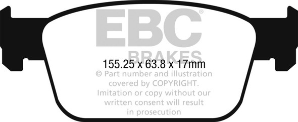 EBC Yellowstuff Brake Pad Sets