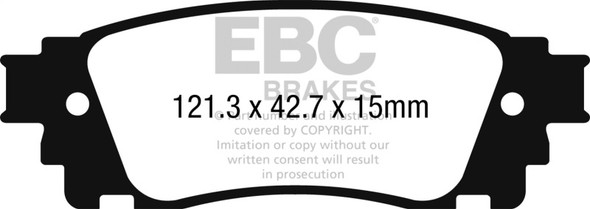EBC Redstuff Brake Pad Sets