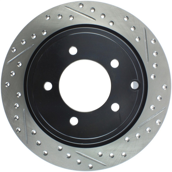 StopTech Slotted & Drilled Sport Brake Rotor - STOPTECH127.63069L