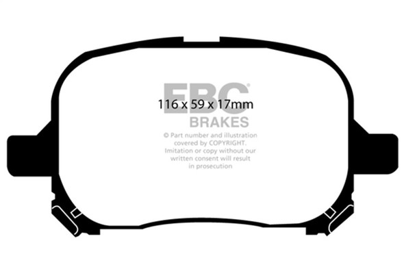 EBC Yellowstuff Brake Pad Sets