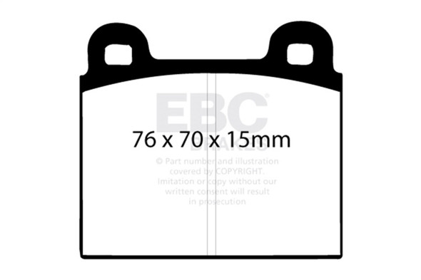 EBC Redstuff Brake Pad Sets
