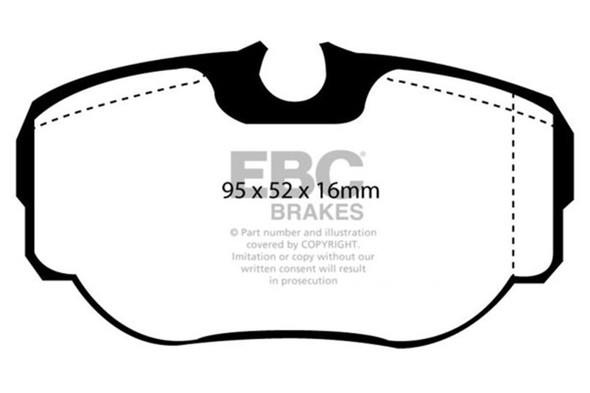 EBC Greenstuff Brake Pad Sets