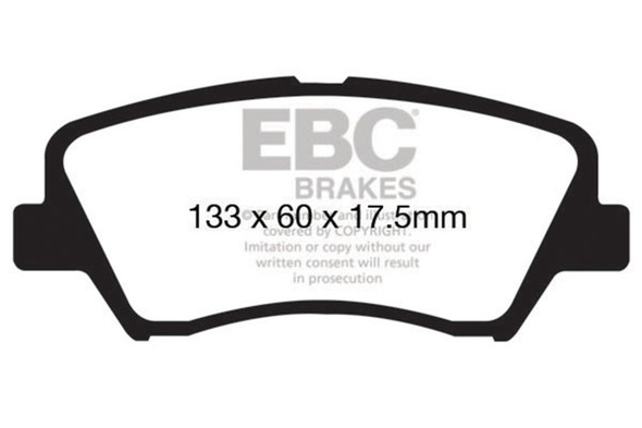 EBC Redstuff Brake Pad Sets