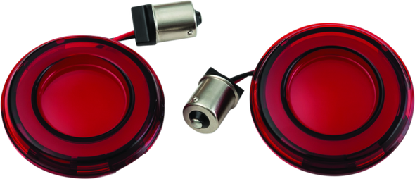 Kuryakyn Tracer L.E.D. Rear Turn Signal Insert Red Light/Red Lens 1156 - KURYAKYN2908
