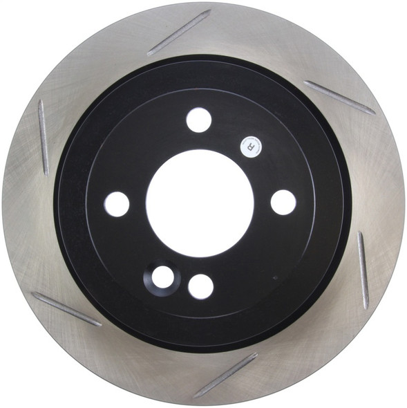 StopTech Power Slot 02-06 Mini Cooper / Mini Cooper S Rear Right SportStop Slotted Rotor - STOPTECH126.34066SR
