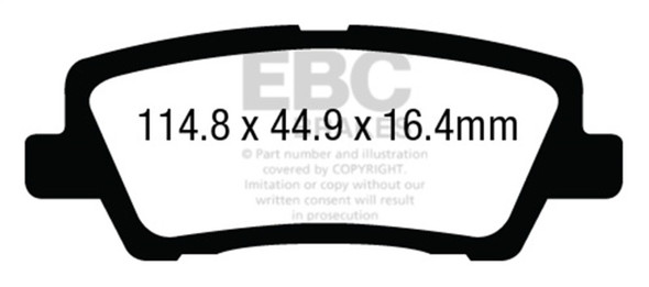 EBC Redstuff Brake Pad Sets