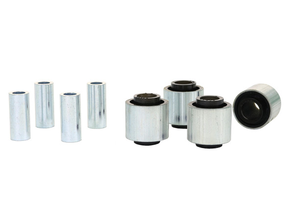Whiteline Plus 9/89-8/09 Subaru Legacy Rear Control Arm Lower Front Inner & Outer Bushing Kit - WHITELINEW63393