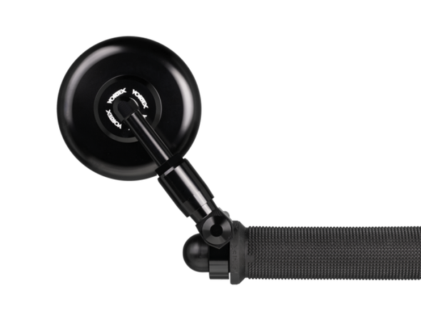 Vortex Racing X30 Round Mirror with 1in Clamp- Gold - VORTEXRACINGMR403