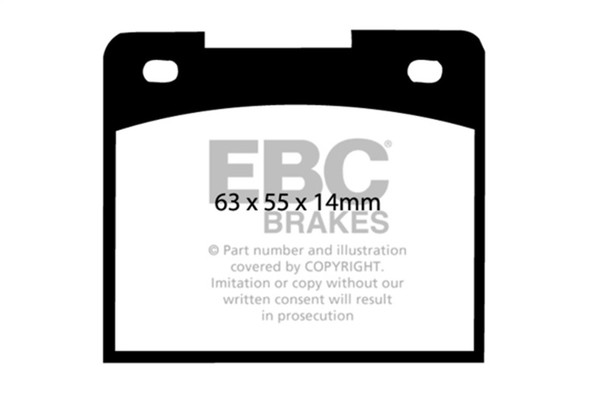 EBC Yellowstuff Brake Pad Sets