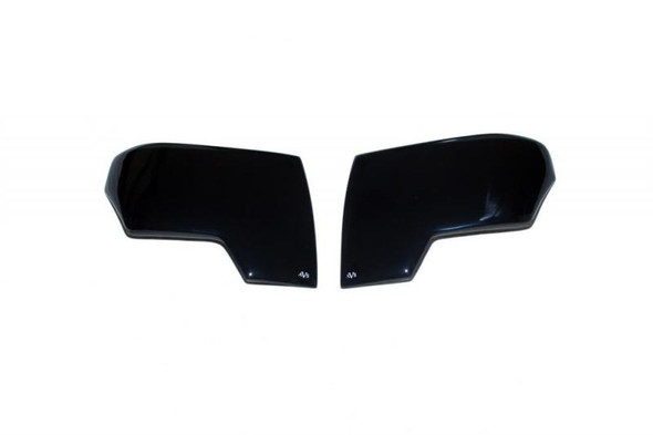 AVS 14-18 GMC Sierra 1500 Headlight Covers - Smoke - AVS37523