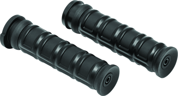 Kuryakyn Dillinger Grips Throttle-By-Wire Black - KURYAKYN6675