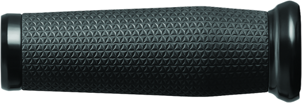 Kuryakyn Thresher Grips 14-17 Models Indian Black - KURYAKYN5945