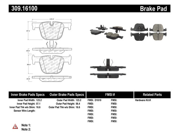 ST Sport Brake Pads
