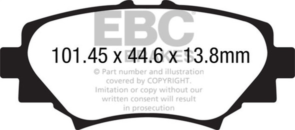 EBC Greenstuff Brake Pad Sets