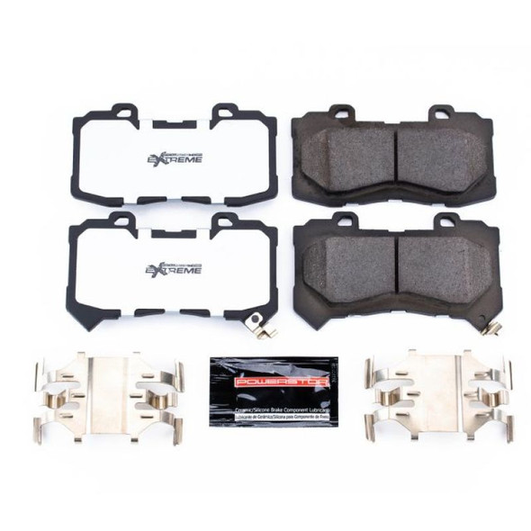 Power Stop 15-19 Chevrolet Colorado Front Z36 Truck & Tow Brake Pads w/Hardware - POWERSTOPZ36-1802