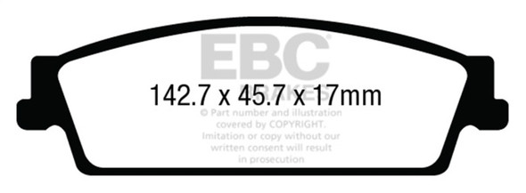 EBC Ultimax2 Brake Pad Sets