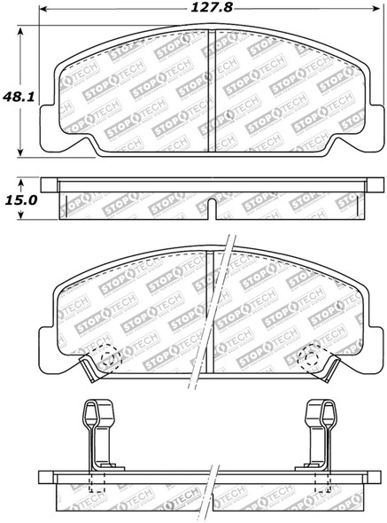 ST Street Brake Pads