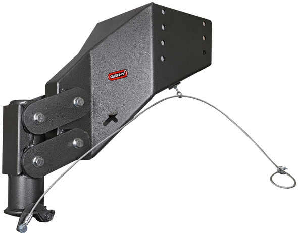 Gen-Y Executive Torsion-Flex Auto Rhino 5th Wheel Pin Box Rep w/Gooseneck 2-5/16in Coupler - MSM-T-561476