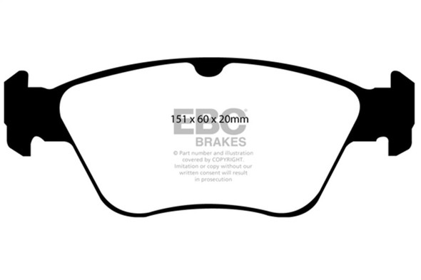 EBC Redstuff Brake Pad Sets