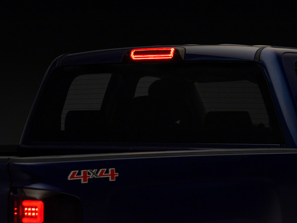 Raxiom 14-18 Chevrolet Silverado Axial Series LED Third Brake Light- Smoked - MSM-T-597992