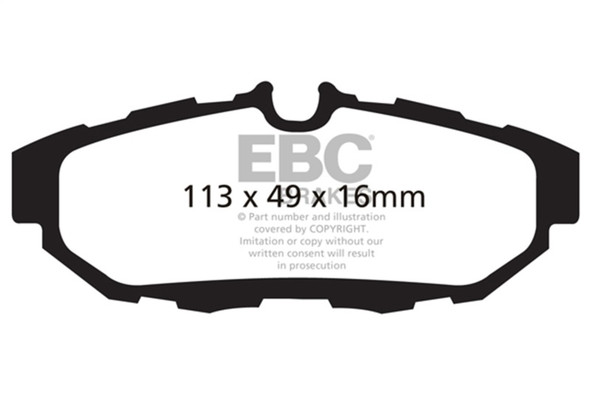 EBC Redstuff Brake Pad Sets
