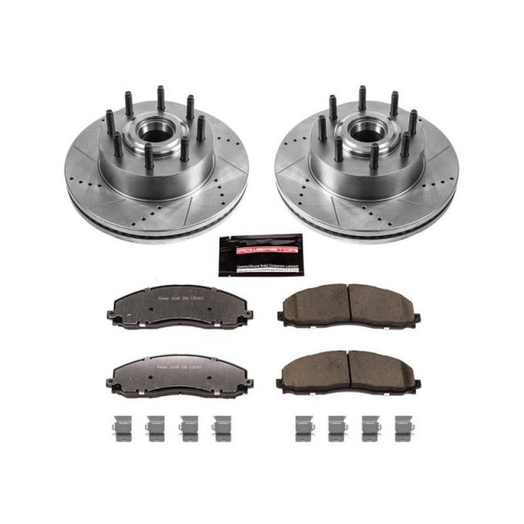 Power Stop 13-22 Ford F-350 Super Duty Front Z36 Truck & Tow Brake Kit - MSM-T-793704G