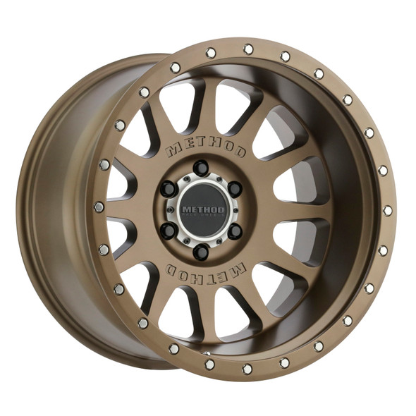 Method MR605 NV 20x10 -24mm Offset 6x5.5 106.25mm CB Method Bronze Wheel - MSM-T-363137