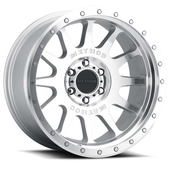 Method MR605 NV Beadlock  20x10 -24mm 8x170 Offset Machined  - Clear Coat - MSM-T-520713