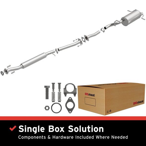 MagnaFlow BRE Exhaust Kit 06-08 Subaru Forester 2.5L - MSM-T-829623