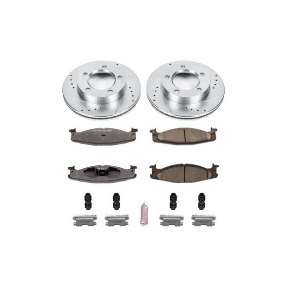 Power Stop 94-96 Ford Bronco Front Z36 Truck & Tow Brake Kit - MSM-T-390329