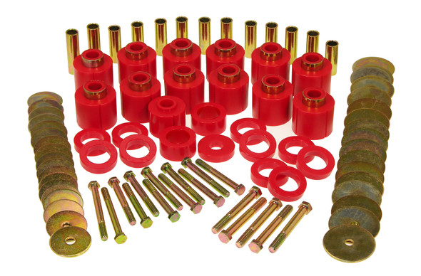Prothane 81-86 Jeep CJ8 1in Lift Body Mount - Red - MSM-T-97933