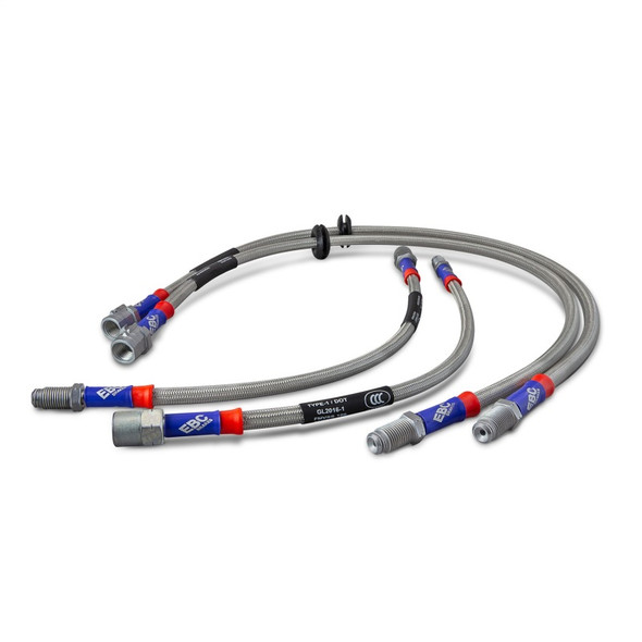 EBC 87-91 BMW M3 2.3L Stainless Steel Brake Line Kit - MSM-T-485549